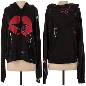 Lauren Moshi Lila Star Kiss Hoodie